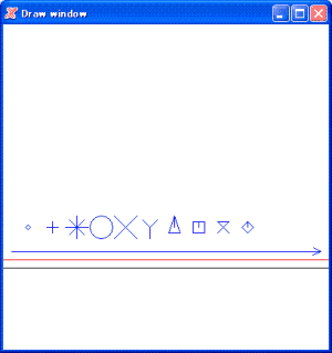 draw.cの実行結果