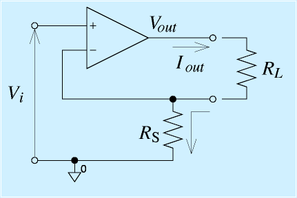 電流出力アンプ回路