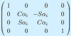 \Mqqa{1}{0}{0}{0}{0}{~\Cal_i}{-\Sal_i}{~~~~0}\Mqqb{0}{\Sal_i}{\Cal_i}{0}{0}{0}{0}{1}