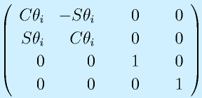 \Mqqa{\Cth_i}{-\Sth_i}{~~~~0}{~~~~0}{\Sth_i}{\Cth_i}{0}{0}\Mqqb{0}{0}{1}{0}{0}{0}{0}{1}