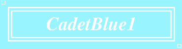 CadetBlue1:#98F5FF