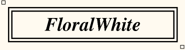 FloralWhite:#FFFAF0