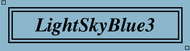 LightSkyBlue3:#8DB6CD