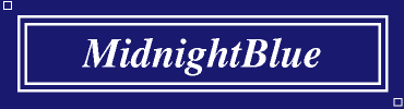 MidnightBlue:#191970