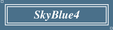 SkyBlue4:#4A708B