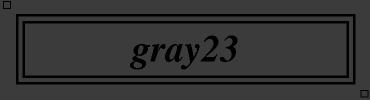 gray23:#3B3B3B