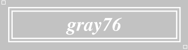 gray76:#C2C2C2