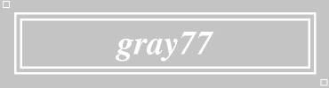 gray77:#C4C4C4