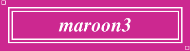 maroon3:#CD2990